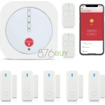 YISEELE Home Security System, Door Alarm System with WiFi
