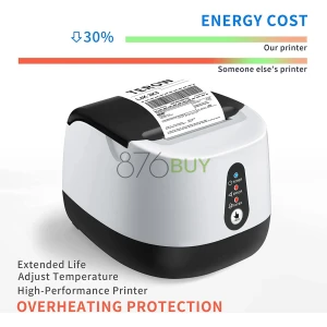 TEROW POS Thermal Receipt Printer with 10 Rolls of Paper