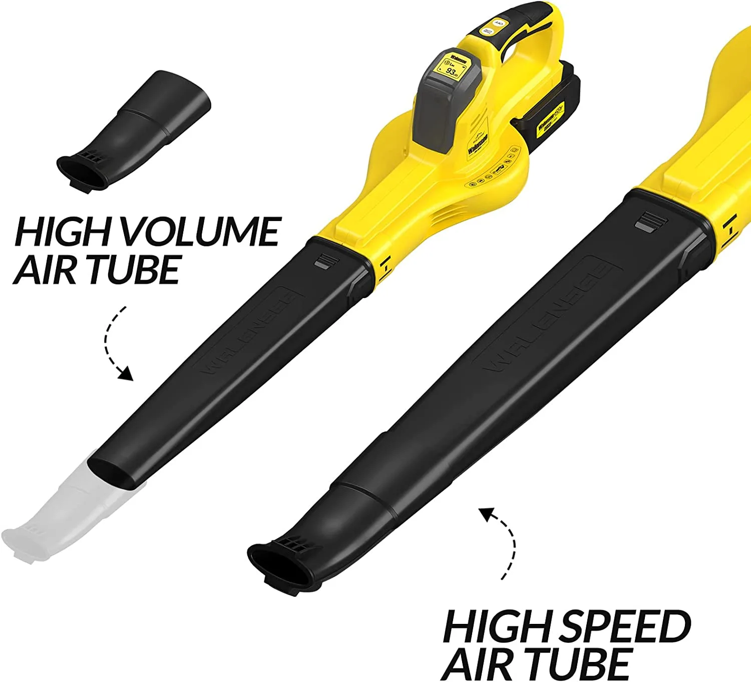 Walensee 20V Cordless Leaf Blower with 4.0Ah Lithium Battery & Fast Charger - Image 2