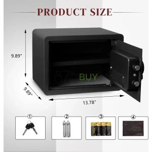 WINCENT Home Security Safe with Alarm