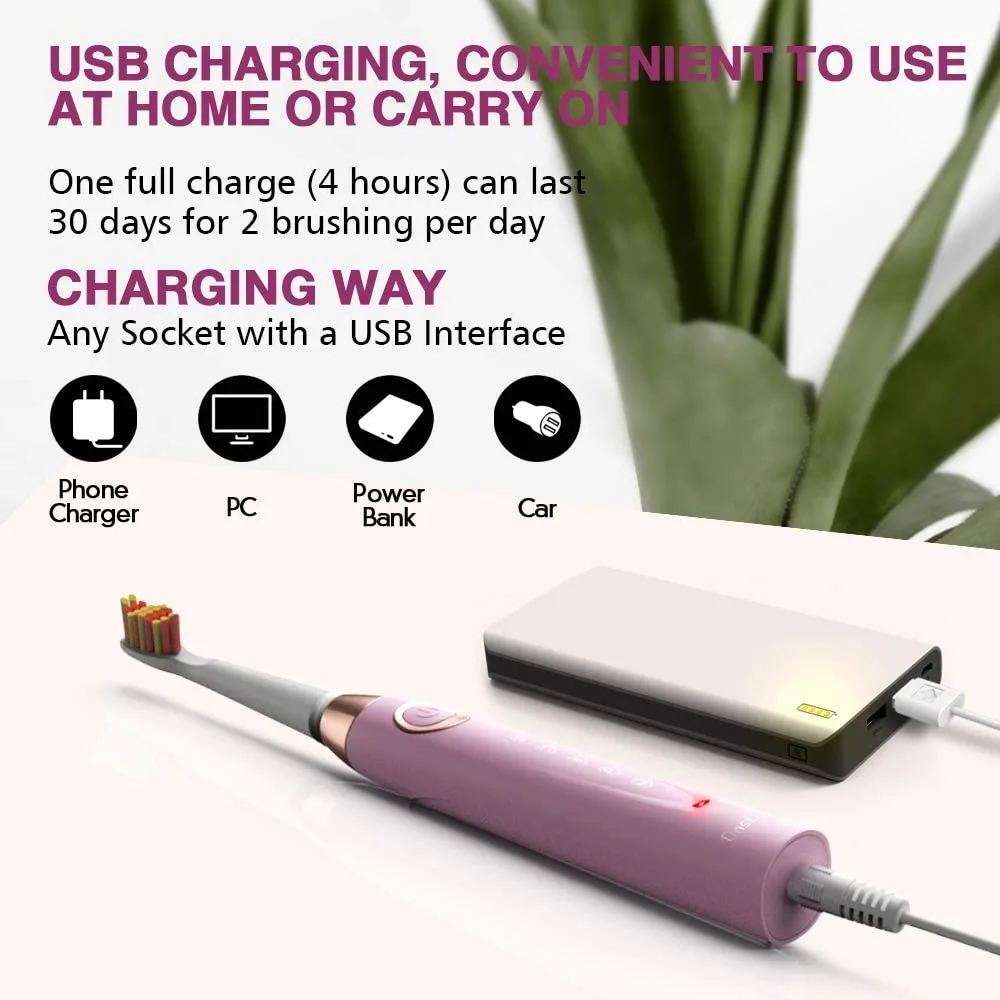 Dnsly Ultrasonic Electric Toothbrush for Adults - Image 3