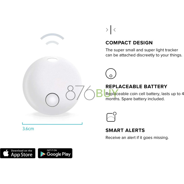 Safedome SD Mini Bluetooth Tracker, Smart Finder for Lost Keys, Wallets, Purses, and Bags. - Image 2