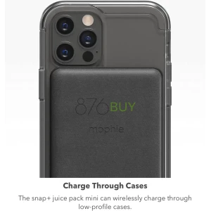 mophie Snap+ Juice Pack Mini - Wireless Magnetic Charger with 5000 mAh Internal Battery