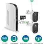 NexTrend 2 Camera Battery Operated Wireless Security System