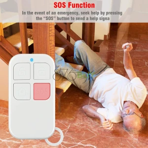 YISEELE Home Security System, Door Alarm System with WiFi