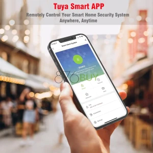 YISEELE Home Security System, Door Alarm System with WiFi