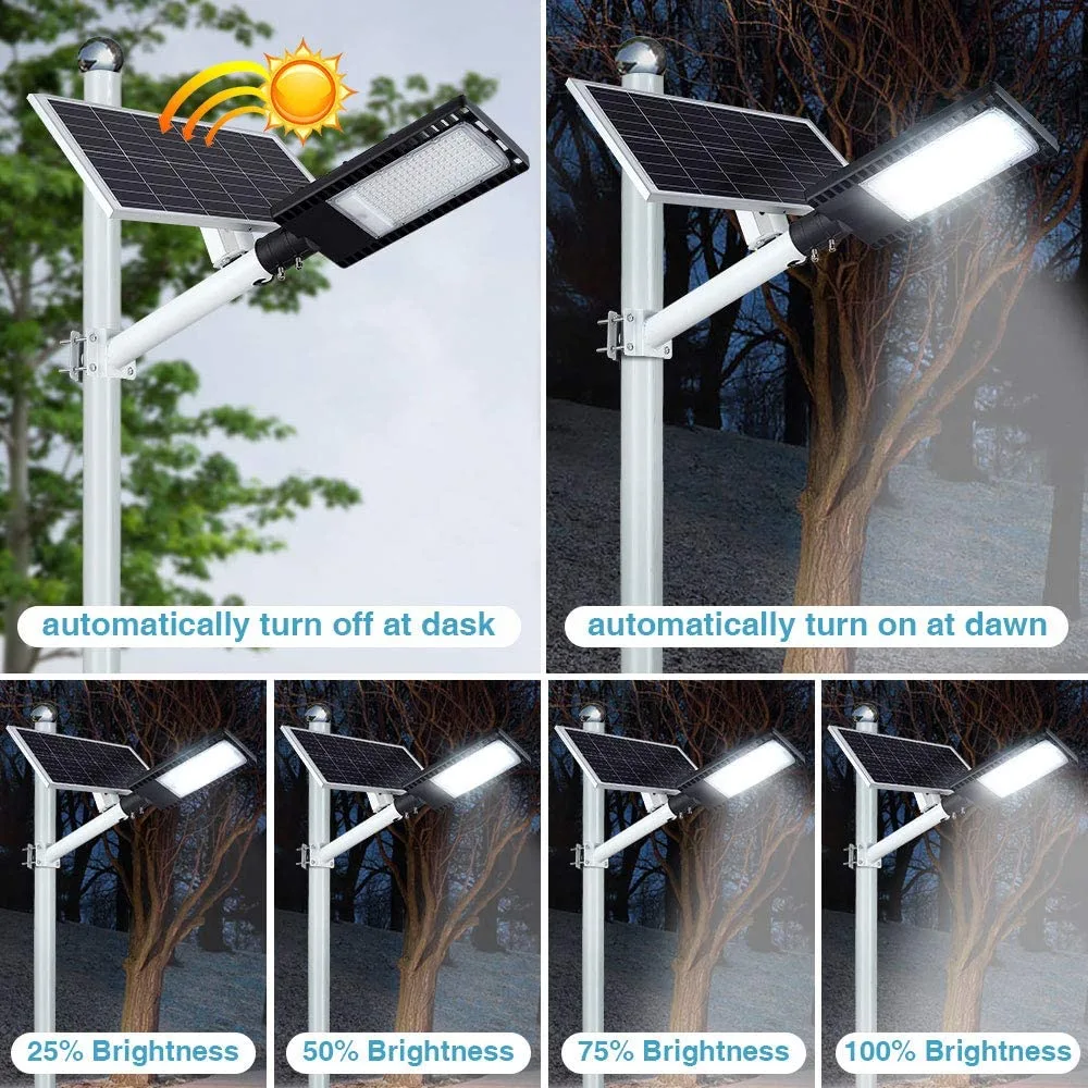 TENKOO150W LED Solar Street Lights - Image 4