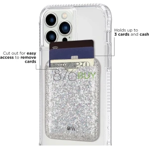 Case-Mate – Magnetic Card Holder - Sparkle