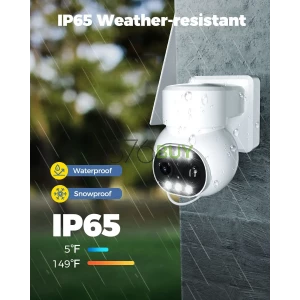 GAGEUR Solar 2K Security Camera Wireless Outdoor