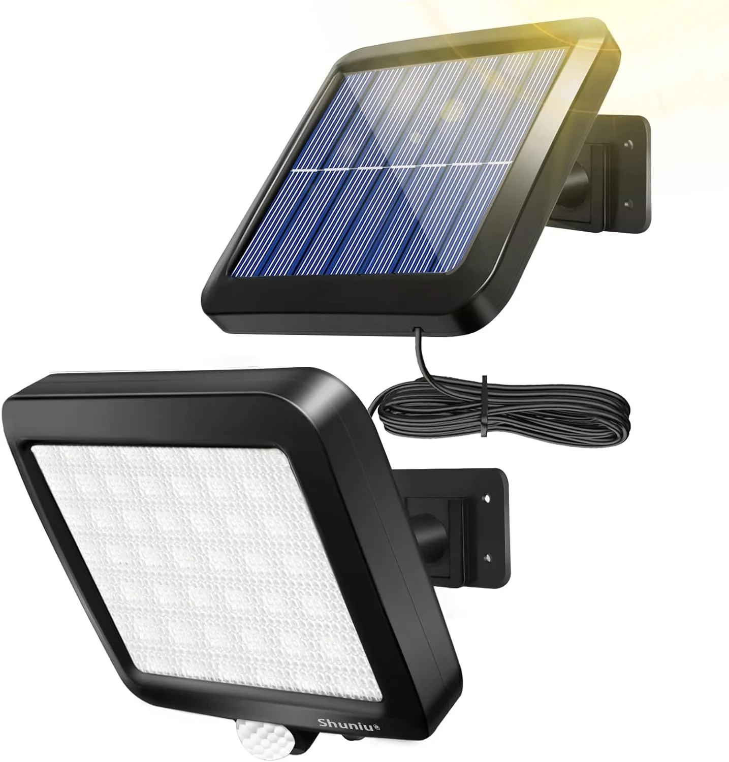 Solar Wall Lights Outdoor with Motion Sensor