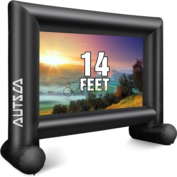 AUTSCA 14 Feet Inflatable Outdoor Movie Screen