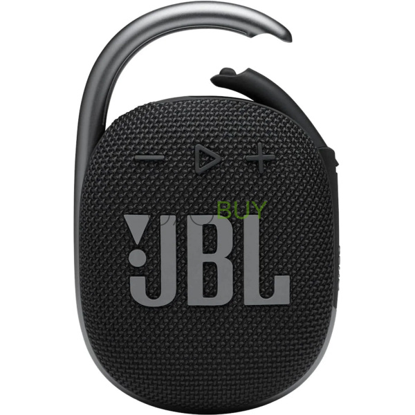 JBL Clip 4: Portable Bluetooth Speaker - Black