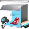 Photo Studio Light Box With 6 Color Backdrops And 3 Light Filters