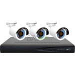 3 Camera 1080P Security System with NVR