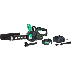 Amazon Brand - Denali by SKIL 20V Brushless 12-Inch Chain Saw Kit, Includes 4.0Ah Battery & Charger