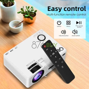 Full HD 1080P 6500 Lumens Portable Mini Projector