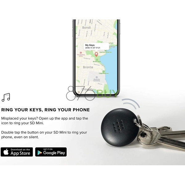 Safedome SD Mini Bluetooth Tracker, Smart Finder for Lost Keys, Wallets, Purses, and Bags. - Image 6