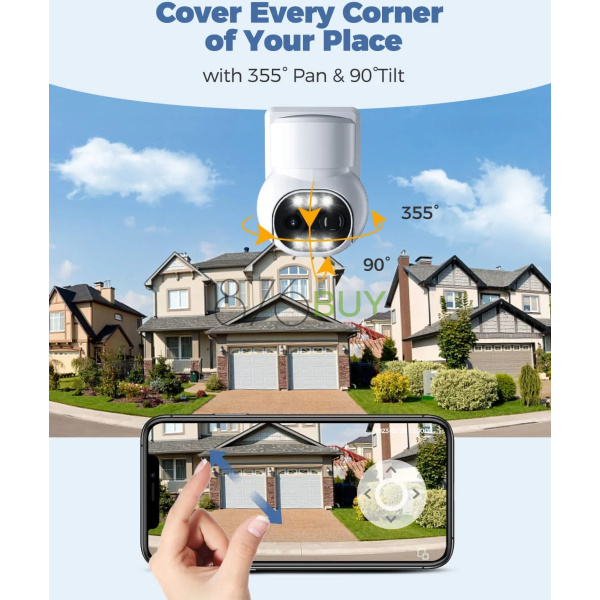 GAGEUR Solar 2K Security Camera Wireless Outdoor - Image 4