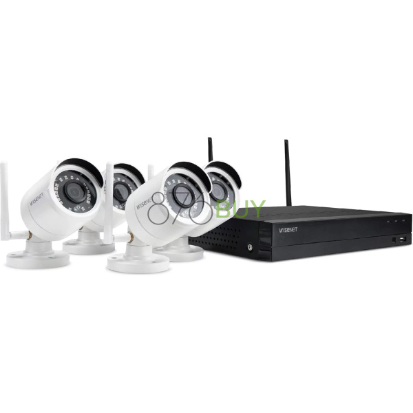 Samsung Wisenet 1TB HD with 4 Bullet Cameras