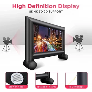 AUTSCA 14 Feet Inflatable Outdoor Movie Screen