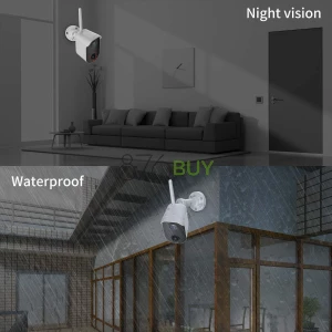 NexTrend 2 Camera Battery Operated Wireless Security System