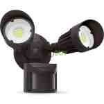 JJC LED Security Lights Motion Sensor Flood Light Outdoor Fixture