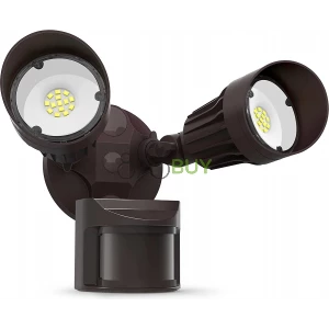 JJC LED Security Lights Motion Sensor Flood Light Outdoor Fixture