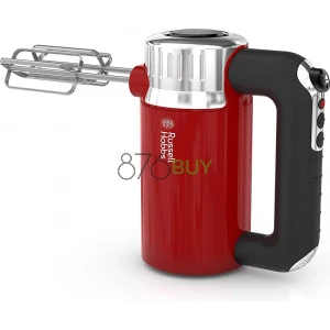 Russell Hobbs Retro Style Hand Mixer, 4 Speeds + Turbo Boost