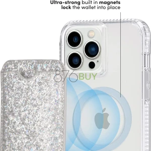 Case-Mate – Magnetic Card Holder - Sparkle
