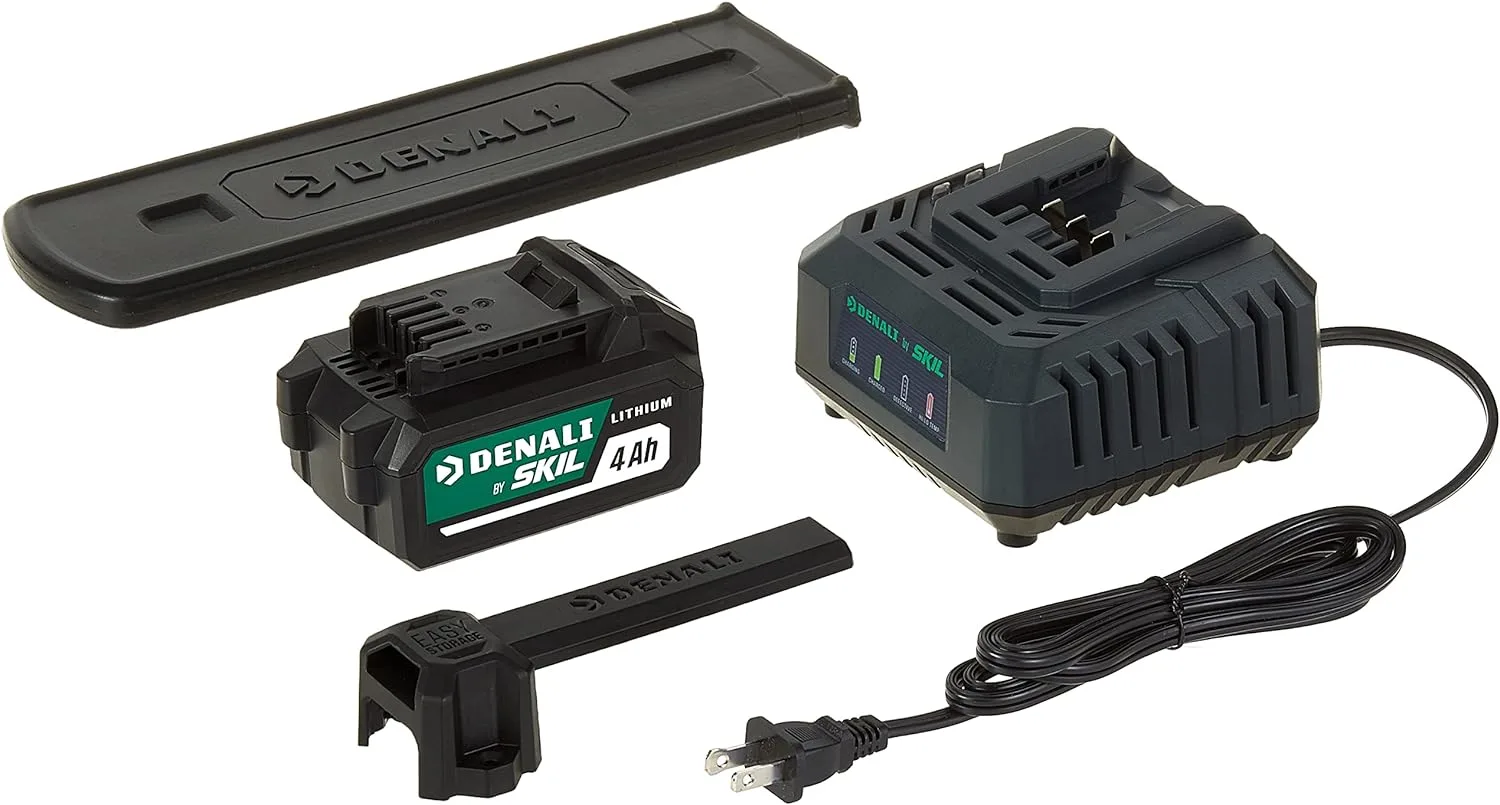 Amazon Brand - Denali by SKIL 20V Brushless 12-Inch Chain Saw Kit, Includes 4.0Ah Battery & Charger - Image 3