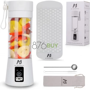 AJ Enterprise Portable Smoothie Blender - White