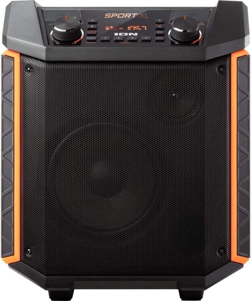 ION Audio - Sport XL 8" 2-Way Tailgate Portable Speaker - Black - Image 3