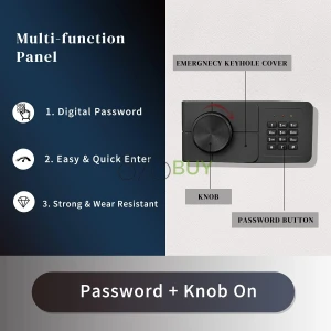 WINCENT Home Security Safe with Alarm