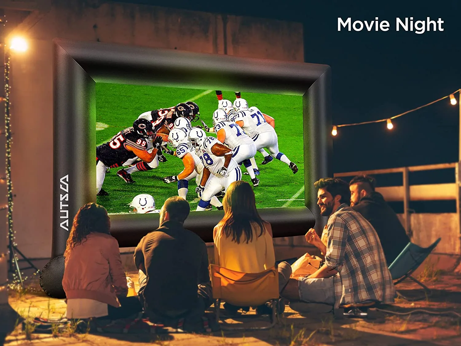 AUTSCA 14 Feet Inflatable Outdoor Movie Screen - Image 5