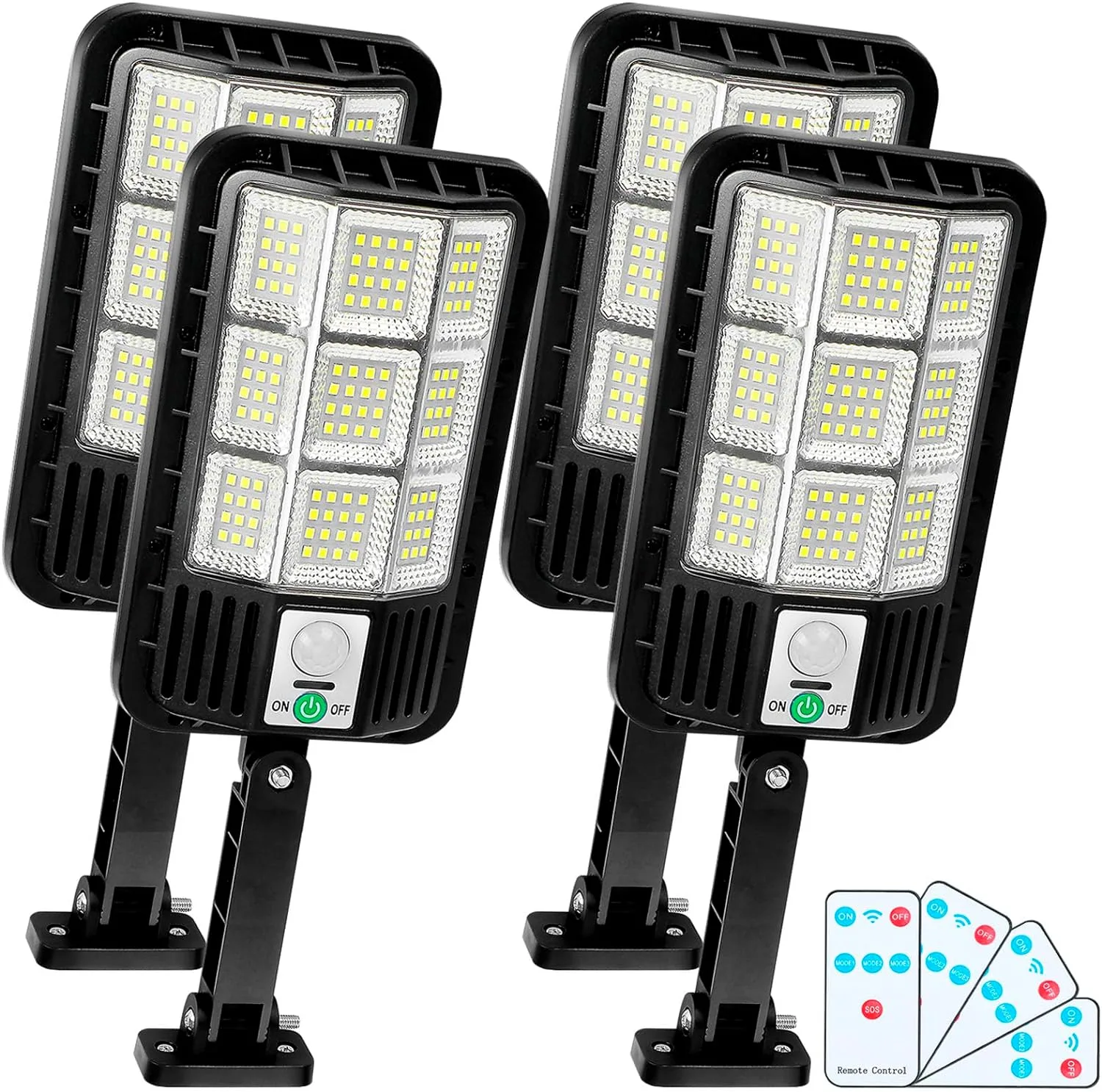 AITERMOND Solar Outdoor Lights, Dusk to Dawn Motion Sensor