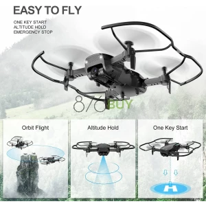 Foldable Drone with Camera 1080P for Adults