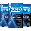 Durex Prolong Delay Lubricant Latex Condoms for Men 12 Pack