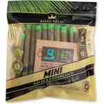 King Palm Mini Size Natural Pre Wrap Palm Leafs (25 Rolls)