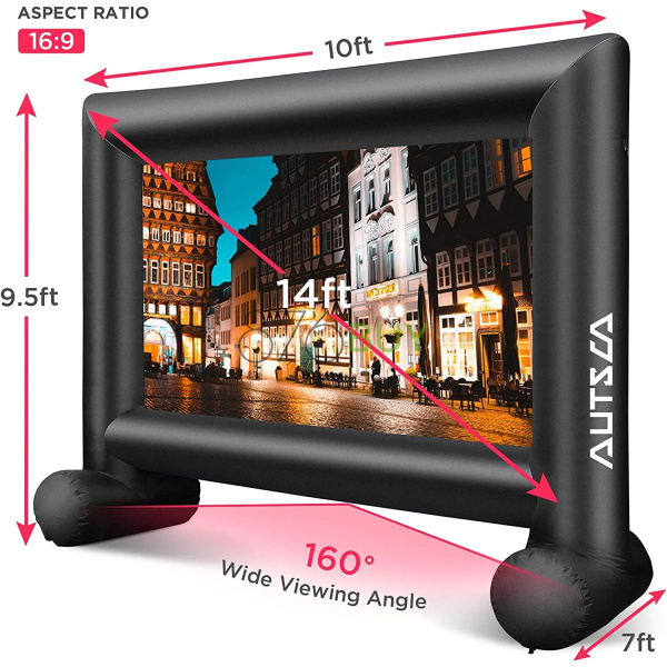 AUTSCA 14 Feet Inflatable Outdoor Movie Screen - Image 2