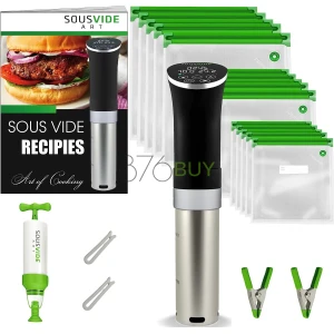 SOUSVIDE ART Cooker Kit (1000 Watts Sous Vide Cooker)