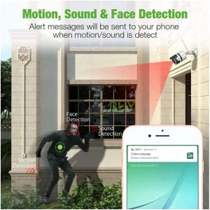 Conico WiFi Security Bullet Camera