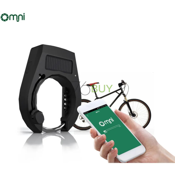 Solar Horseshoe Bike Lock with Alarm - Image 2