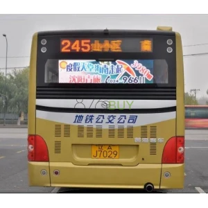 Transparent Led Video Rear Window Display for Car/Taxi/ Window Advertising