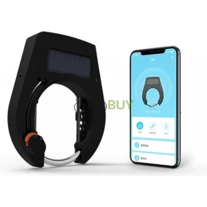 Solar Horseshoe Bike Lock with Alarm