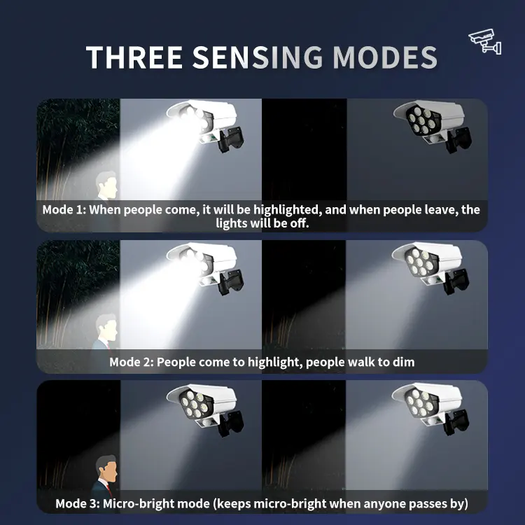 Outdoor Motion Sensor Solar Lights 2000 Lumens 77 LEDs Spotlight With Remote Controller - Image 4