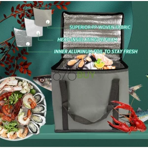 Insulated thermal delivery bag