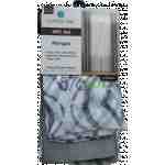 Morgan Faux Silk and Sheer Window Curtains - 4 Piece Set