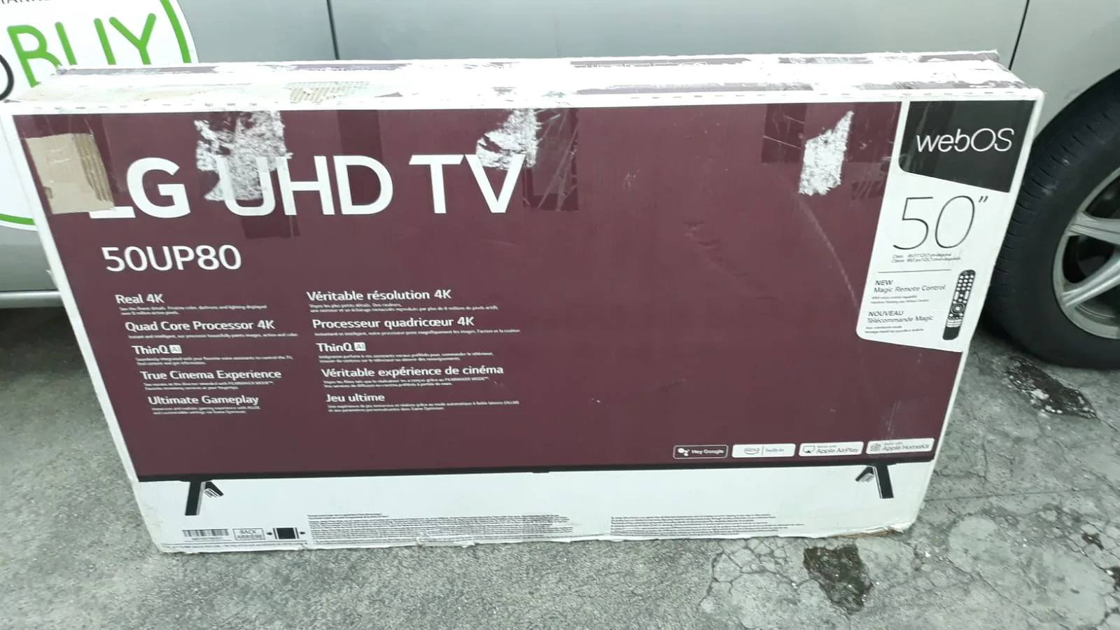 LG LED UP80 50'' 4K Smart TV - Image 4