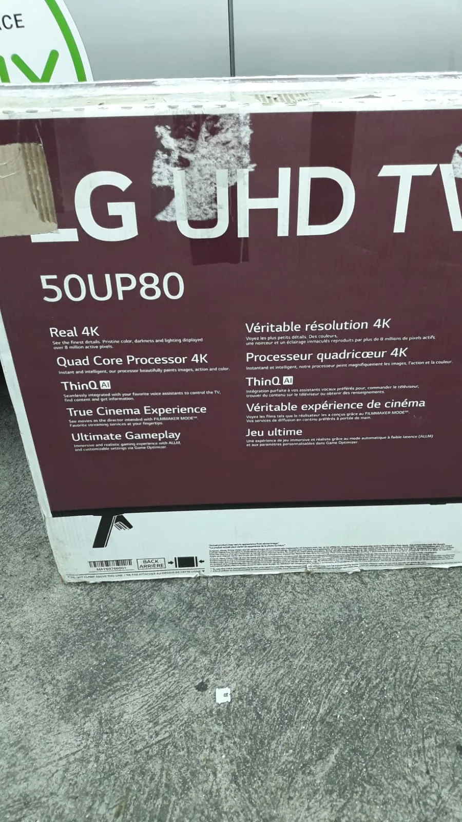 LG LED UP80 50'' 4K Smart TV - Image 5