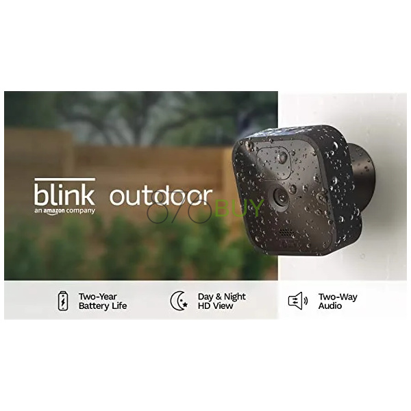 Blink Outdoor, Wireless, Weather-Resistant HD Security Camera, 2 Camera Kit - Image 4